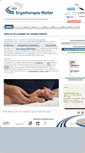 Mobile Screenshot of ergotherapiewolter.info